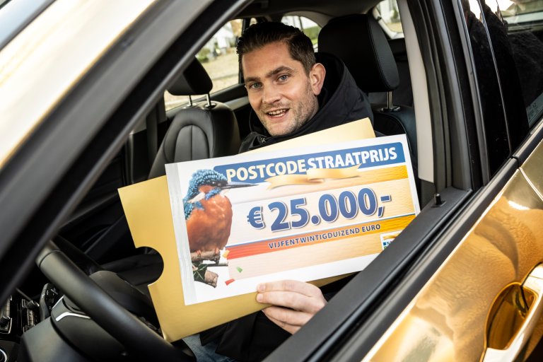 Inwoners Nijmegen winnen samen 250.000 euro bij de Postcode Loterij